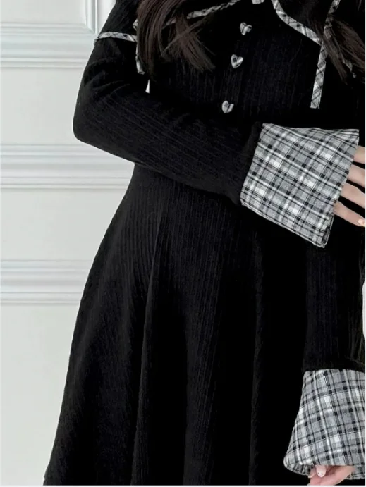 2026 Spring New Long Sleeve Knitted Dress Japanese Style Mass Production Original Design Off-Shoulder High Waist Slim Dress
2026 Spring New Long Sleeve Knitted Dress Japanese Style Mass Production Original Design Off-Shoulder High Waist Slim Dress