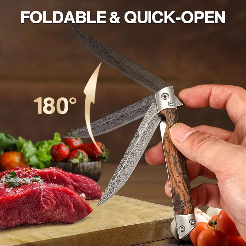 Portable Folding Pocket Knife Stainless Steel Blade Outdoor Travel Camping Cutting Tool Holiday Gift
Portable Folding Pocket Knife Stainless Steel Blade Outdoor Travel Camping Cutting Tool Holiday Gift