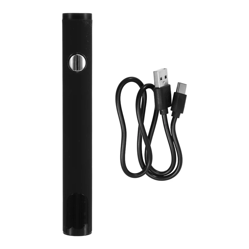 510 Thread Battery Cart Pen Headless Electric Soldering Iron With Adjustable Temperature Mini Soldering Iron Kit Black
510 Thread Battery Cart Pen Headless Electric Soldering Iron With Adjustable Temperature Mini Soldering Iron Kit Black