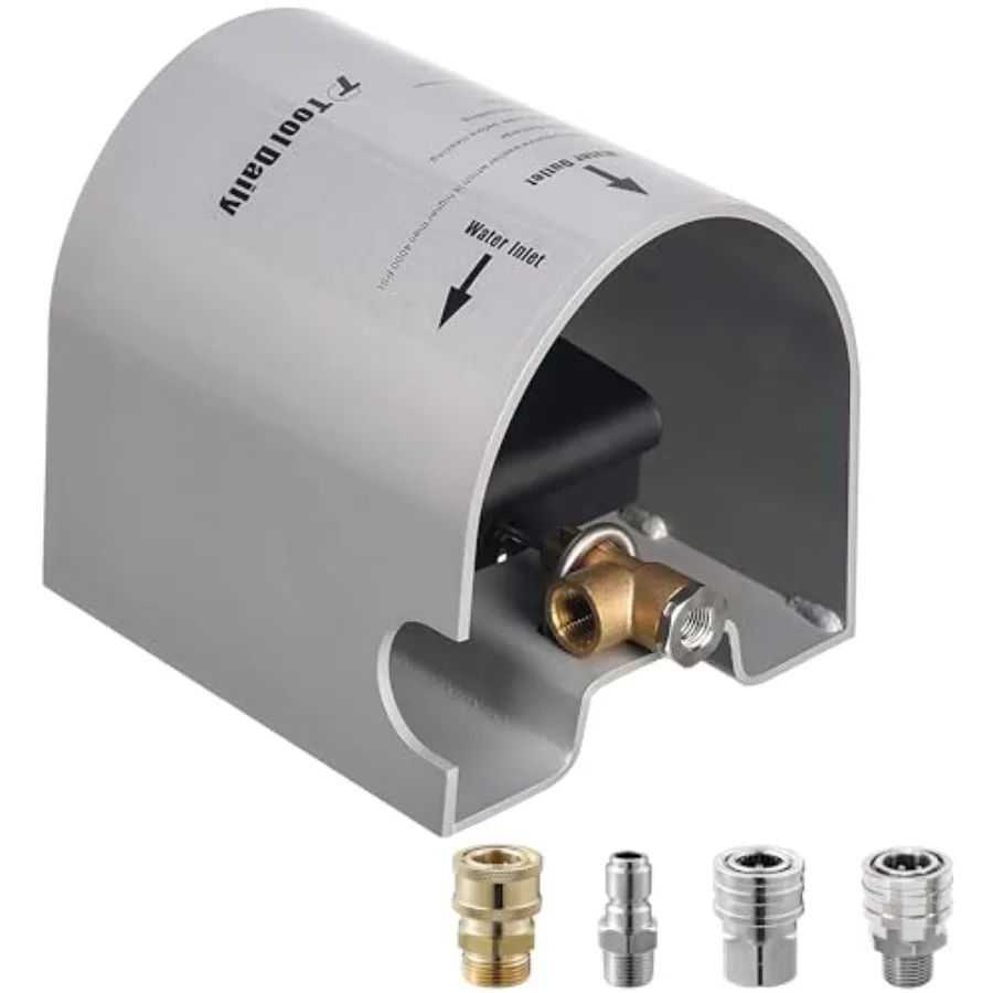 Pressure Washer Foot Valve for Sewer Jetter Kit as Power Washer Ball Valve 4000 PSI
Pressure Washer Foot Valve for Sewer Jetter Kit as Power Washer Ball Valve 4000 PSI