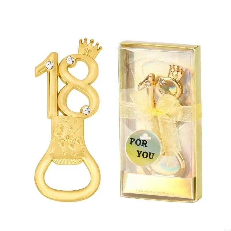 Metal Number Beer Opener Personalised Golden Bottle Opening Tool Party Supplies
Metal Number Beer Opener Personalised Golden Bottle Opening Tool Party Supplies