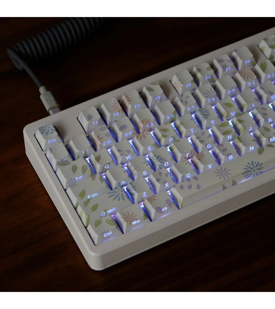 Keycap Sublimation mechanical keyboard cap wooting mega lion flower side engraved transparent keycap PBT original height
Keycap Sublimation mechanical keyboard cap wooting mega lion flower side engraved transparent keycap PBT original height