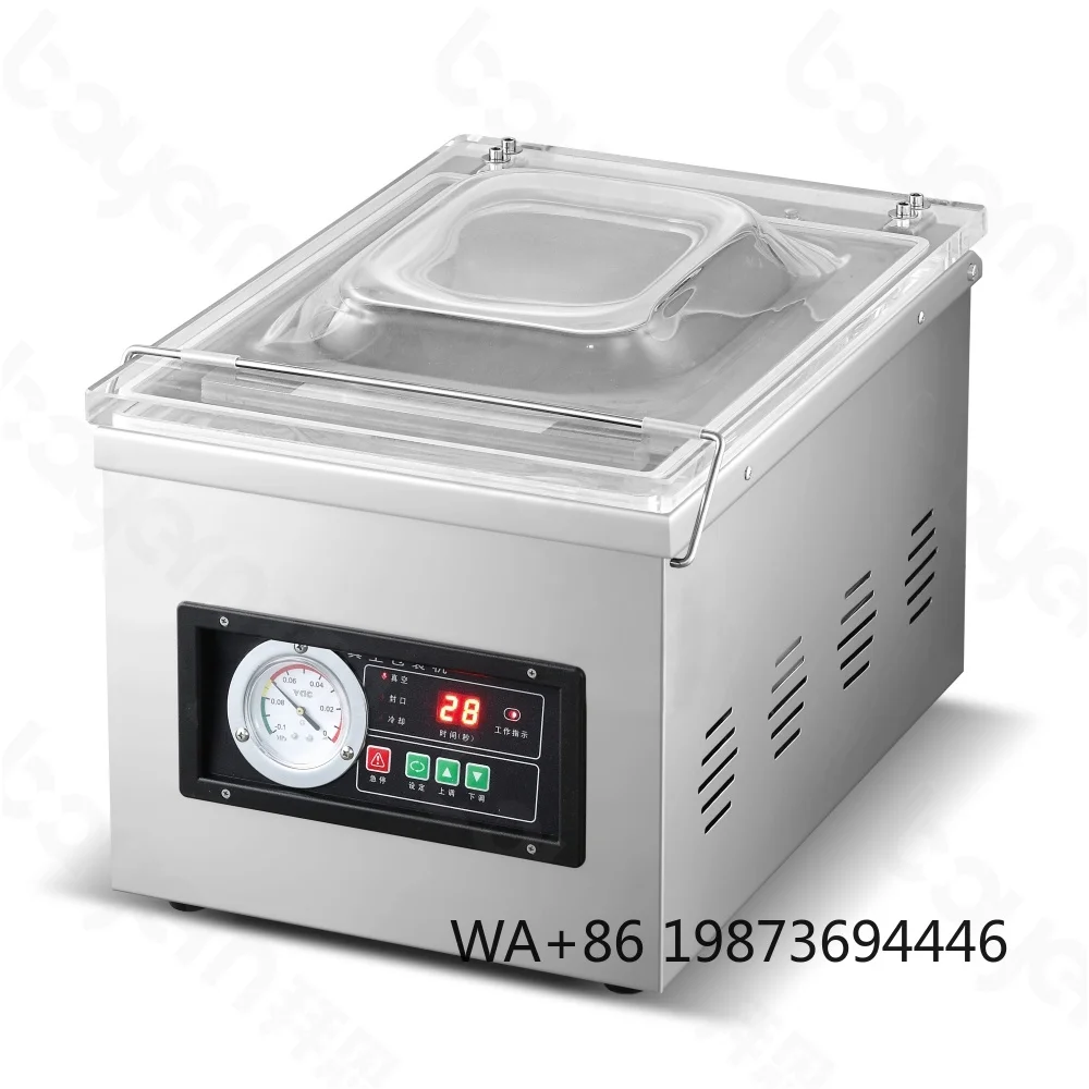 Desktop Food Vacuum Sealer, Suitable for Fish, Meat, Vegetable and Daily Food Packaging
Desktop Food Vacuum Sealer, Suitable for Fish, Meat, Vegetable and Daily Food Packaging