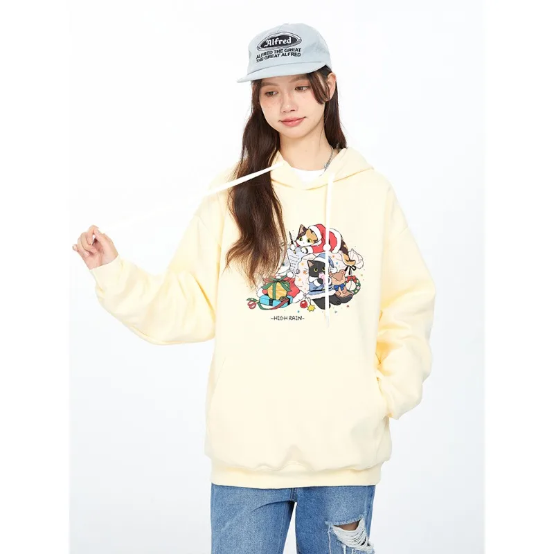 Новая рождественская толстовка с 3D-принтом ограниченной серии для кошек, свободный повседневный стиль для пар, универсальный быстросохнущий топ, модный
Новая рождественская толстовка с 3D-принтом ограниченной серии для кошек, свободный повседневный стиль для пар, универсальный быстросохнущий топ, модный