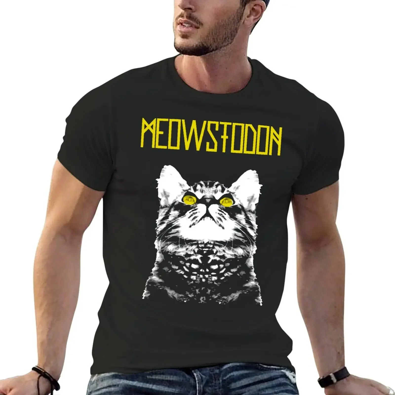 Meowstodon T-Shirt fashion shirts blue archive oversized anime figures anime shirts men
Meowstodon T-Shirt fashion shirts blue archive oversized anime figures anime shirts men