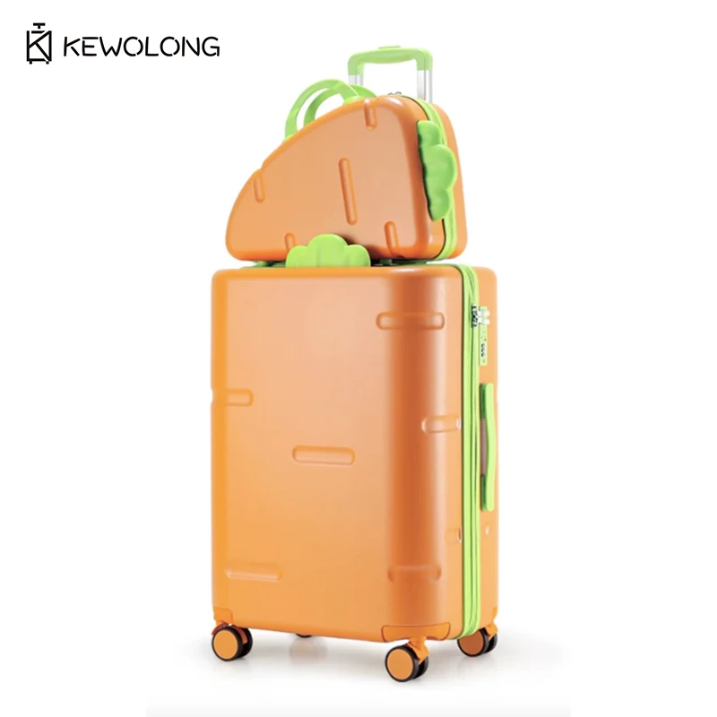 20/24 Inch Radish Print Carry On Travel Suitcase, Lightweight PC Hardside Spinner Luggage with Matching Cosmetic Bag
20/24 Inch Radish Print Carry On Travel Suitcase, Lightweight PC Hardside Spinner Luggage with Matching Cosmetic Bag