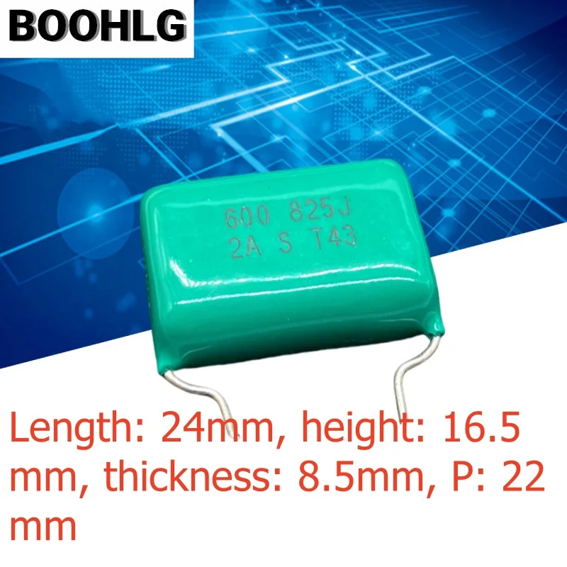 10PCS PAS 8.2uf 8u2 825 100v 63v high frequency audio film capacitor
10PCS PAS 8.2uf 8u2 825 100v 63v high frequency audio film capacitor