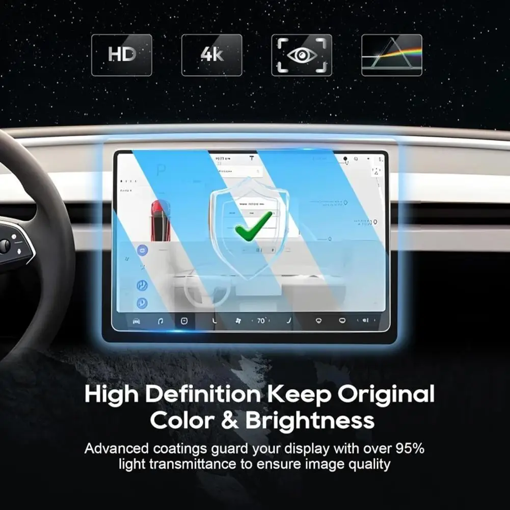 For Tesla 2024 Car Navigation Tempered Glass Screen Protective Film Front Rear Row Touch Screen Film Car Accessories
For Tesla 2024 Car Navigation Tempered Glass Screen Protective Film Front Rear Row Touch Screen Film Car Accessories