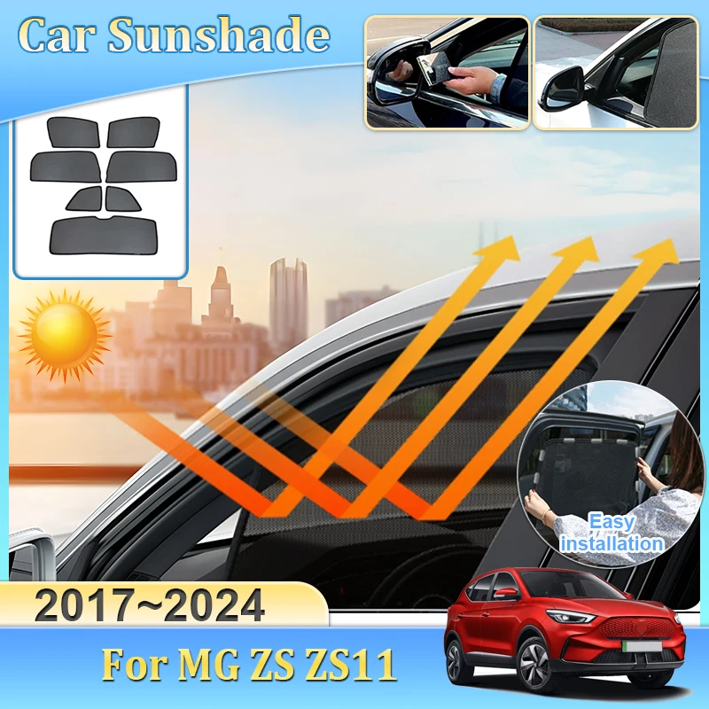 Автомобильный сетчатый солнцезащитный козырек для MG ZS ZS11 EV 2017 2018 2019 2020 ~ 2024 Магнитный солнцезащитный козырек с защитой от УФ-лучей, аксессуары для конфиденциальности
Автомобильный сетчатый солнцезащитный козырек для MG ZS ZS11 EV 2017 2018 2019 2020 ~ 2024 Магнитный солнцезащитный козырек с защитой от УФ-лучей, аксессуары для конфиденциальности