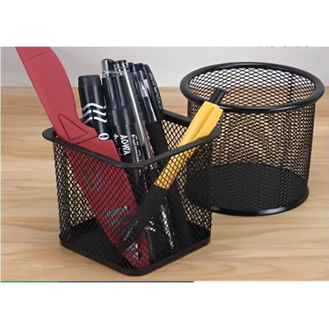 Round and Square Metal Plated Pen Holder-Neverdie Store
Round and Square Metal Plated Pen Holder-Neverdie Store