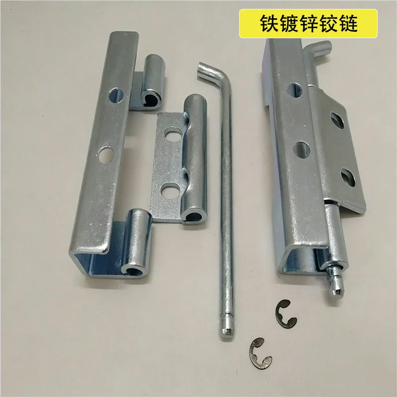 6pcs Iron Galvanized Hinges Disassembled Welded for Industrial Equipment Cabinets Concealed Enclosures - Hardware Fittings
6pcs Iron Galvanized Hinges Disassembled Welded for Industrial Equipment Cabinets Concealed Enclosures - Hardware Fittings