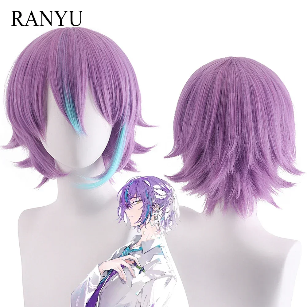 ЦВЕТНАЯ СЦЕНА RANYU SEKAI! Парик Kamishiro Rui, синтетический короткий фиолетовый, синий, прямой, аниме, парик для косплея, для вечеринки, Comic Con
ЦВЕТНАЯ СЦЕНА RANYU SEKAI! Парик Kamishiro Rui, синтетический короткий фиолетовый, синий, прямой, аниме, парик для косплея, для вечеринки, Comic Con