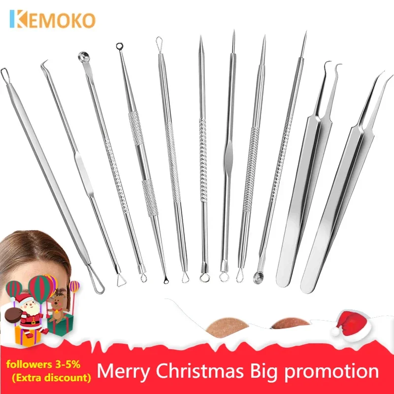 Electroplating Acne Needles Beauty Acne Needles Curved Mouth Hook Head Acne Needles Blackhead Tools 11 Piece Set Facial Tools
Electroplating Acne Needles Beauty Acne Needles Curved Mouth Hook Head Acne Needles Blackhead Tools 11 Piece Set Facial Tools