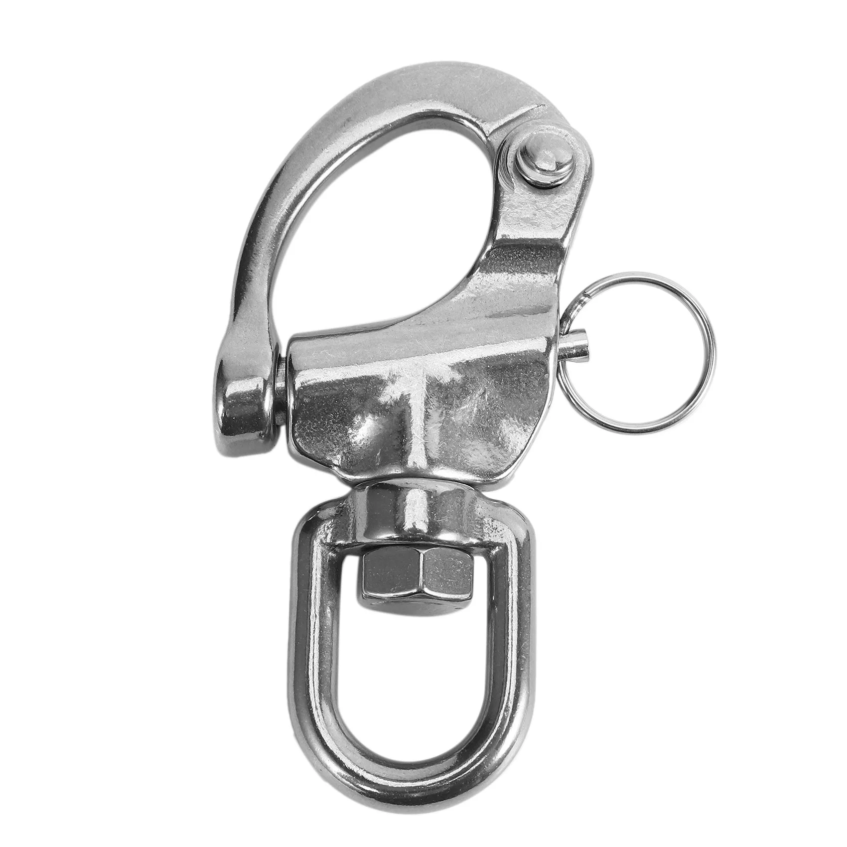 316 Stainless Steel Swivel Shackle Quick Release Boat Anchor Chain Eye Shackle Swivel Snap Hook For Marine Architectural
316 Stainless Steel Swivel Shackle Quick Release Boat Anchor Chain Eye Shackle Swivel Snap Hook For Marine Architectural
