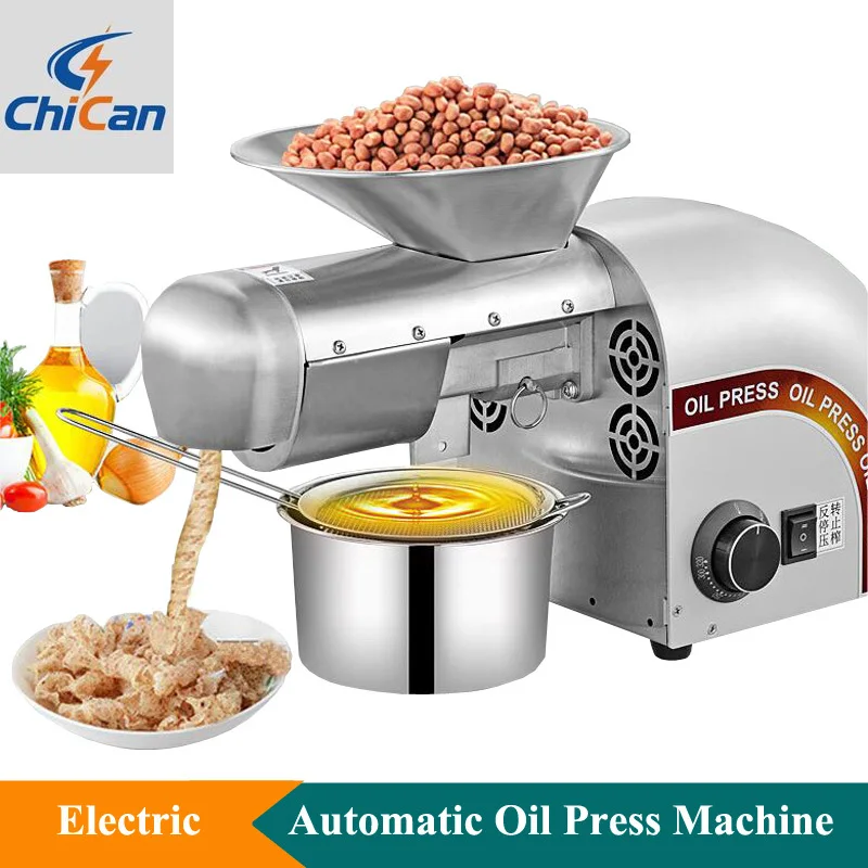 【Hot】Commercial Peanut Sesame Oil Press Machine Stainless Steel Oil Press Machine Electric Soybean Oil Pressing Equipment
【Hot】Commercial Peanut Sesame Oil Press Machine Stainless Steel Oil Press Machine Electric Soybean Oil Pressing Equipment