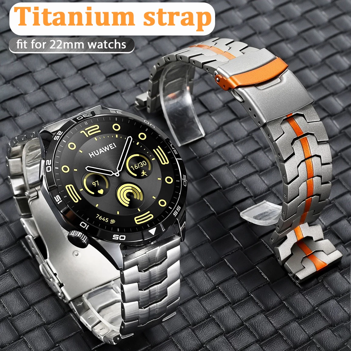Titanium Strap For Huawei Watch GT5/GT5 Pro 46mm Men Business Bracelet For Huawei Watch 4 4Pro 3 3Pro GT/GT4 46mm Watchband 22mm
Titanium Strap For Huawei Watch GT5/GT5 Pro 46mm Men Business Bracelet For Huawei Watch 4 4Pro 3 3Pro GT/GT4 46mm Watchband 22mm