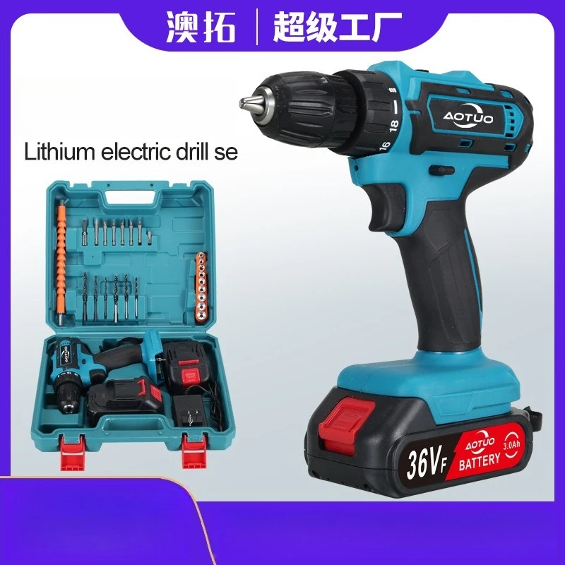 New Lithium Battery Drill 36V Electric Screwdriver Screwdriver, Hand Electric Drill Power Tool Rechargeable Charging Drill
New Lithium Battery Drill 36V Electric Screwdriver Screwdriver, Hand Electric Drill Power Tool Rechargeable Charging Drill