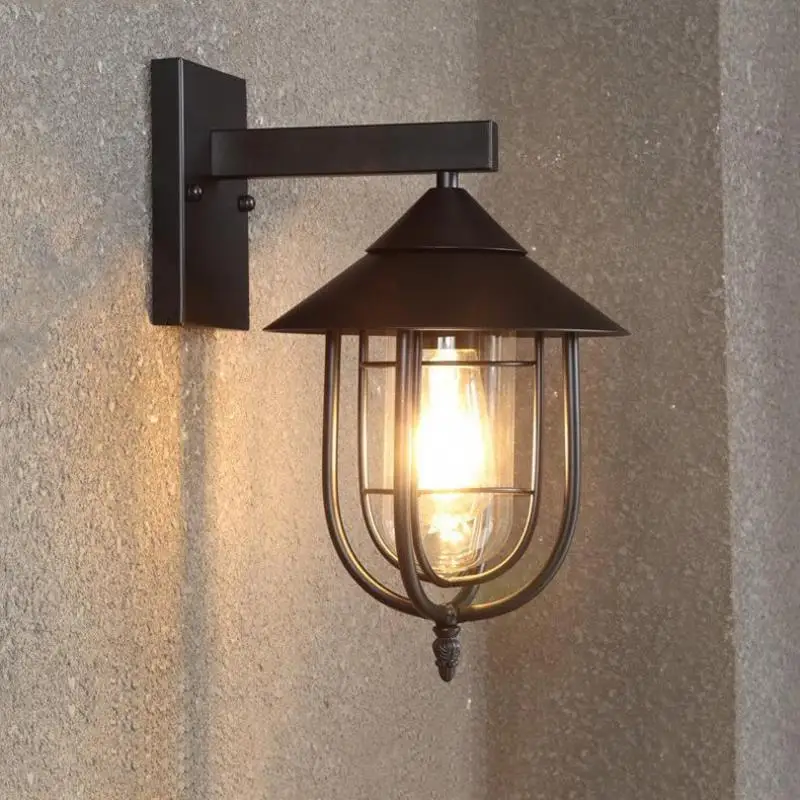 Nordic Vintage Garden lighting Loft E27 Iron Wall Lights Bar Outdoor Wall Lamp Cafe Balcony Corridor Waterproof Led porch Light
Nordic Vintage Garden lighting Loft E27 Iron Wall Lights Bar Outdoor Wall Lamp Cafe Balcony Corridor Waterproof Led porch Light