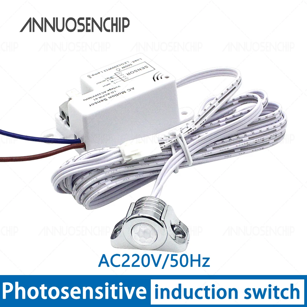 AC220V Detachable Infrared Human Body Sensor Switch Module for Corridor, Staircase LED Lamps - Proximity Smart Switch
AC220V Detachable Infrared Human Body Sensor Switch Module for Corridor, Staircase LED Lamps - Proximity Smart Switch