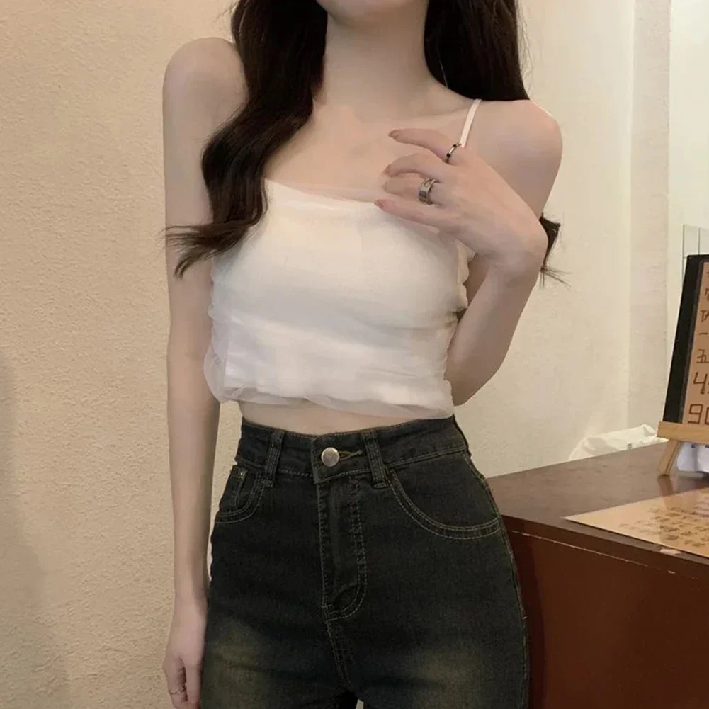 Design Mesh Sleeveless Top Avant-garde Fashionable Summer Avant-Garde Y2K One Shoulder Neckline Regular Length
Design Mesh Sleeveless Top Avant-garde Fashionable Summer Avant-Garde Y2K One Shoulder Neckline Regular Length