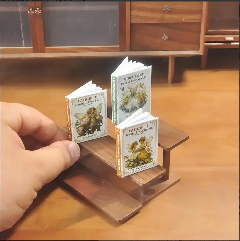 1:6 Scale 3pcs Fairy & Fairy Fashion Encyclopedia Dollhouse Books For Blyth BJD Doll Accessories House Decor for Adult Crafters 
1:6 Scale 3pcs Fairy & Fairy Fashion Encyclopedia Dollhouse Books For Blyth BJD Doll Accessories House Decor for Adult Crafters