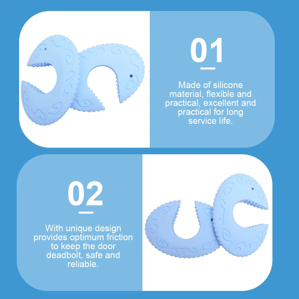 3 Pcs Silicone Door Stopper Children Safety Baby Proof Tool Flexible Practical Long Service Life Unique Design Door
3 Pcs Silicone Door Stopper Children Safety Baby Proof Tool Flexible Practical Long Service Life Unique Design Door