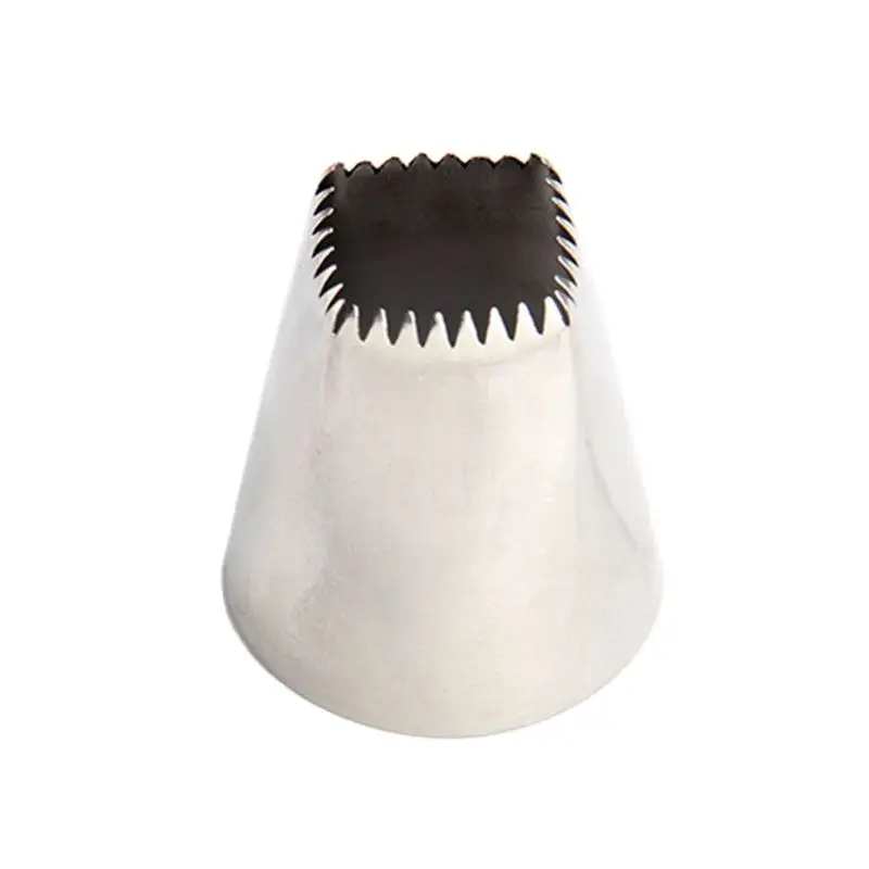 Free Shipping New Stainless Steel 18/8 Square with 32 Teeth Piping Nozzle Cake Decorating Pastry Icing Tips #R010
Free Shipping New Stainless Steel 18/8 Square with 32 Teeth Piping Nozzle Cake Decorating Pastry Icing Tips #R010
