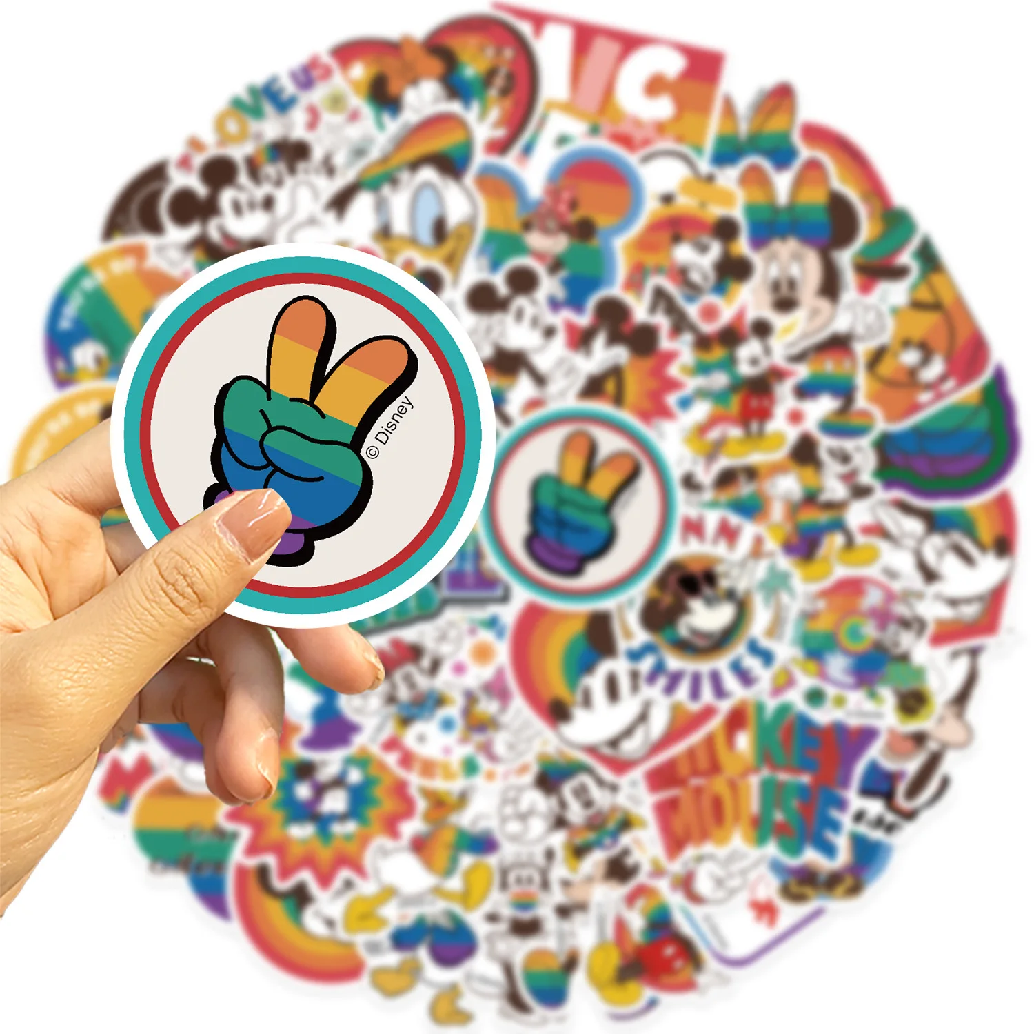 50 Disney Mickey Cartoon Cute Graffiti Stickers DIY Decoration Phone Luggage Waterproof Stickers Girl Gift
50 Disney Mickey Cartoon Cute Graffiti Stickers DIY Decoration Phone Luggage Waterproof Stickers Girl Gift