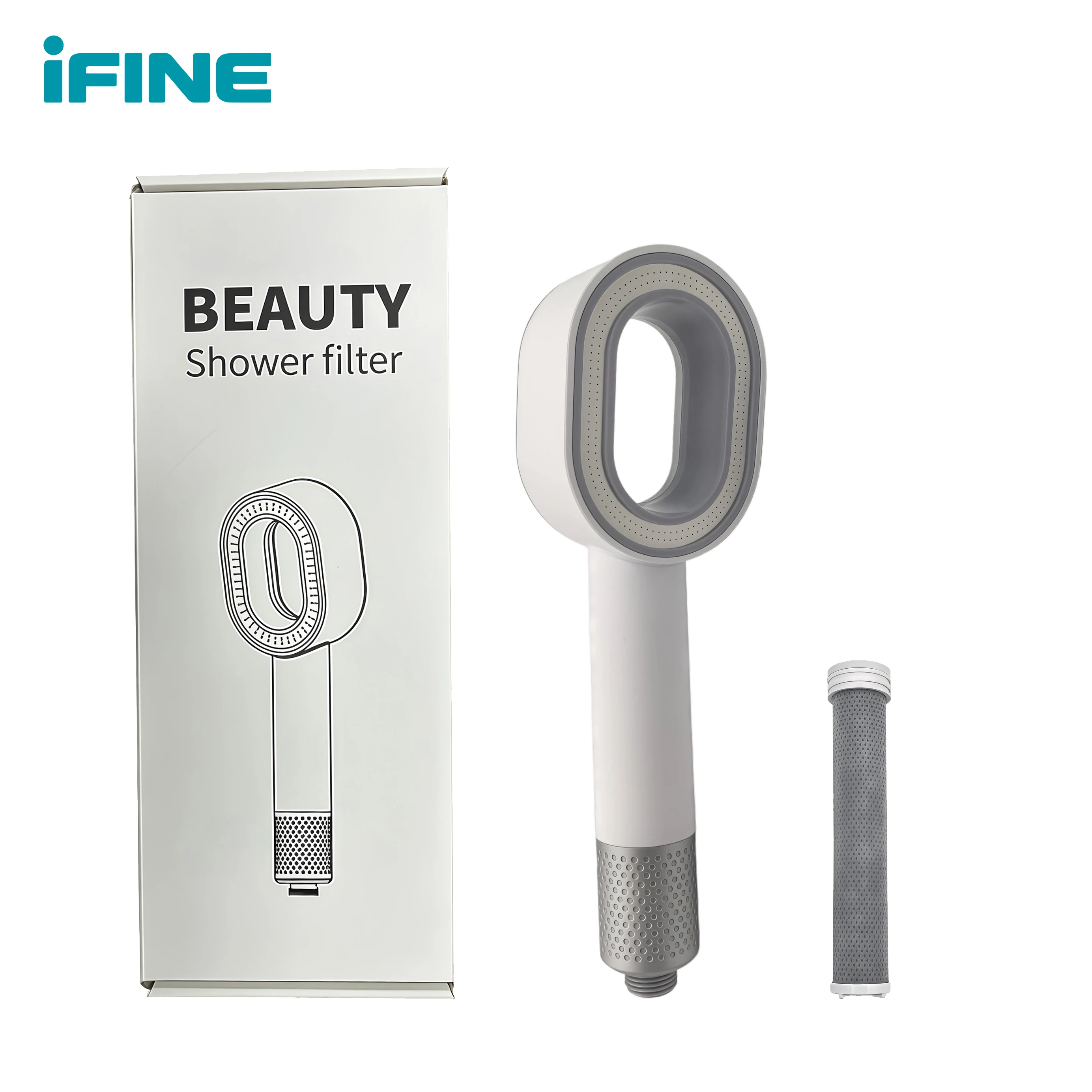 Luxury Handheld Shower Head with ACF Filter & Amino Acid Anti-Scale, Removes 99% Chlorine & Softens Hard Water
Luxury Handheld Shower Head with ACF Filter & Amino Acid Anti-Scale, Removes 99% Chlorine & Softens Hard Water