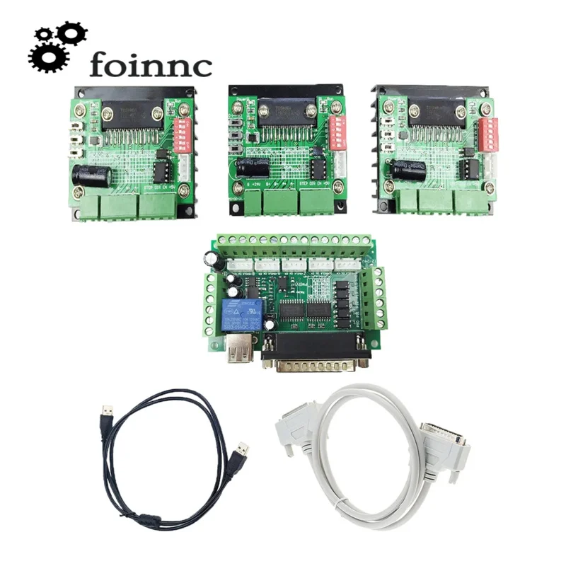Hot! CNC system control system kit, 1pcs 5 axis Mach3 breakout board 3pcs TB6560 driver steper motor for CNC machine
Hot! CNC system control system kit, 1pcs 5 axis Mach3 breakout board 3pcs TB6560 driver steper motor for CNC machine