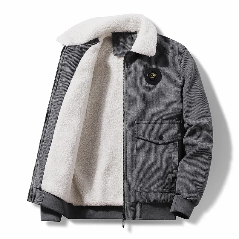 Plus Size 8XL Cotton Jacket for Men Fashion Turn-down Collar Outerwear Winter Thicken Warm Male Clothes Solid Color All-match
Plus Size 8XL Cotton Jacket for Men Fashion Turn-down Collar Outerwear Winter Thicken Warm Male Clothes Solid Color All-match