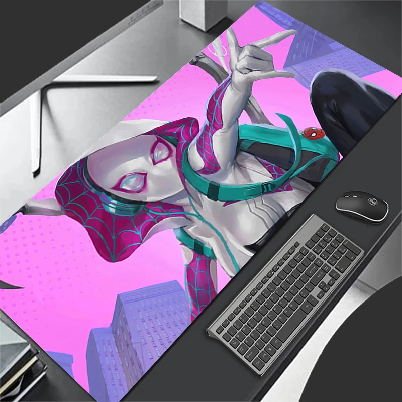 Spider Gwen Marvel cartoon superhero style Large Computer Gaming Locking Edge MousePad Keyboardpad Decoracion Desk Mat
Spider Gwen Marvel cartoon superhero style Large Computer Gaming Locking Edge MousePad Keyboardpad Decoracion Desk Mat