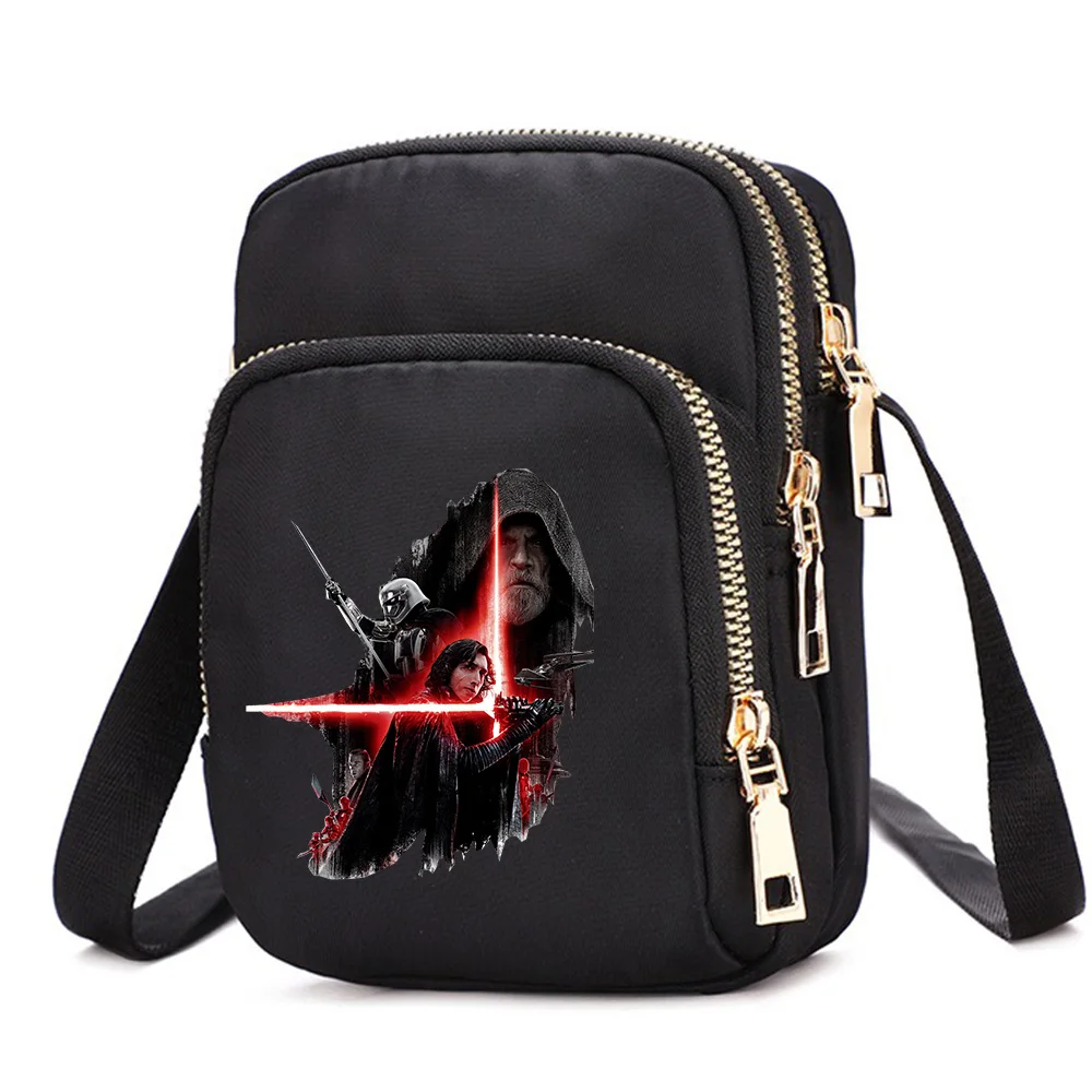 Star Wars Waterproof Shoulder Bag Crossbody Zipper Mobile Phone Lady Men Female Multifunction Handbag Wrist Purse Womens Pouch
Star Wars Waterproof Shoulder Bag Crossbody Zipper Mobile Phone Lady Men Female Multifunction Handbag Wrist Purse Womens Pouch