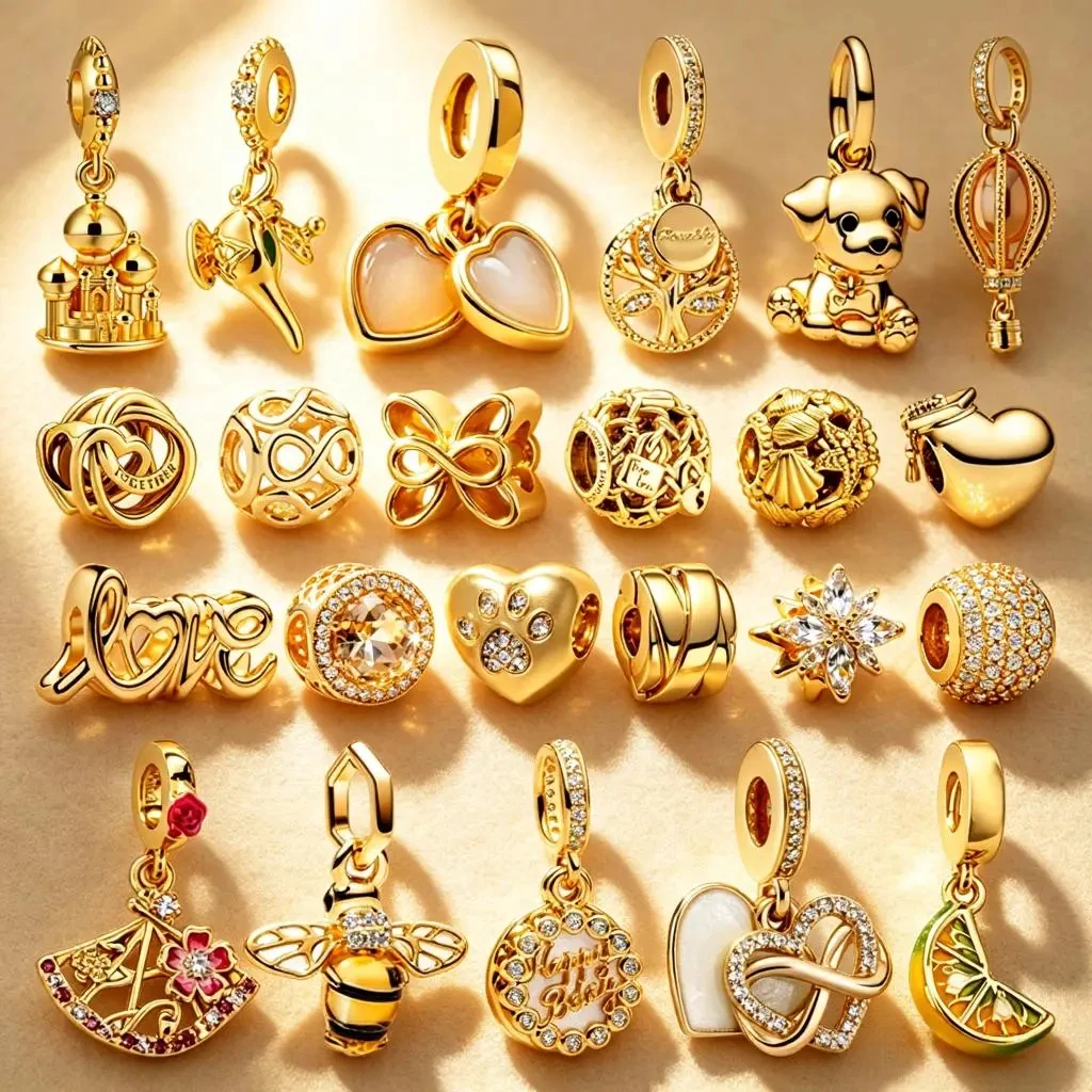 Original Gold Plated Charm Castle Sparkling Family Tree Lemon Pendant Handwritten Love Heart Beads Fit Bracelet DIY Jewelry Gift
Original Gold Plated Charm Castle Sparkling Family Tree Lemon Pendant Handwritten Love Heart Beads Fit Bracelet DIY Jewelry Gift