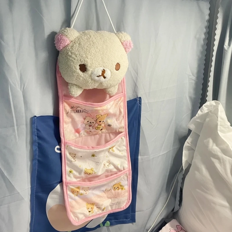 Kawaii Rilakkuma Hanging Multi-Layer Storage Bag Jewelry Miscellaneous Large Capacity Storage Bedroom Home Furnishing Decoration
Kawaii Rilakkuma Hanging Multi-Layer Storage Bag Jewelry Miscellaneous Large Capacity Storage Bedroom Home Furnishing Decoration