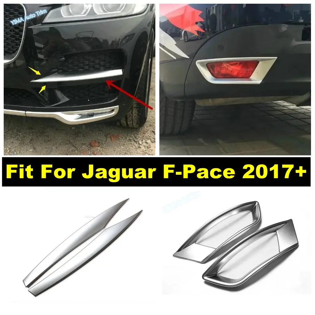 For Jaguar F-Pace 2017 - 2020 ABS Chrome Front Head Foglight Eyebrow Rear Lamps Lights Frame Cover Trim Car Accessories Exterior
For Jaguar F-Pace 2017 - 2020 ABS Chrome Front Head Foglight Eyebrow Rear Lamps Lights Frame Cover Trim Car Accessories Exterior
