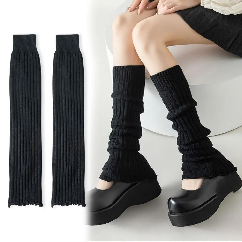 Solid Color Lolita Leg Warmers Crochet Pattern Warm Foot Cover Knitted Foot Cover Thickened Middle Tube Socks Casual Outfit
Solid Color Lolita Leg Warmers Crochet Pattern Warm Foot Cover Knitted Foot Cover Thickened Middle Tube Socks Casual Outfit