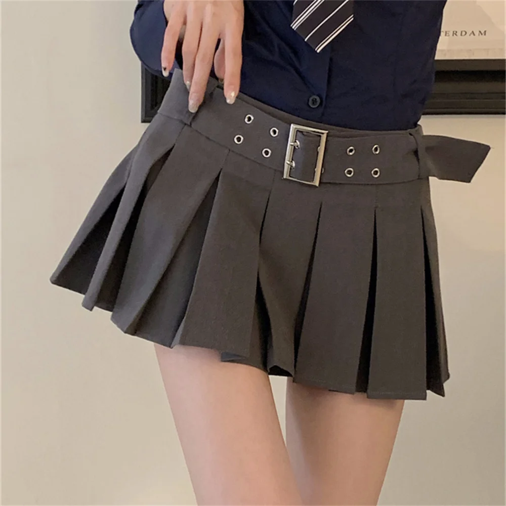 PLAMTEE Mini Skirts Pleated Summer Women With Belt 2023 Solid Minimalist Slim High Waist Preppy Style Fashion Slim Daily Party
PLAMTEE Mini Skirts Pleated Summer Women With Belt 2023 Solid Minimalist Slim High Waist Preppy Style Fashion Slim Daily Party