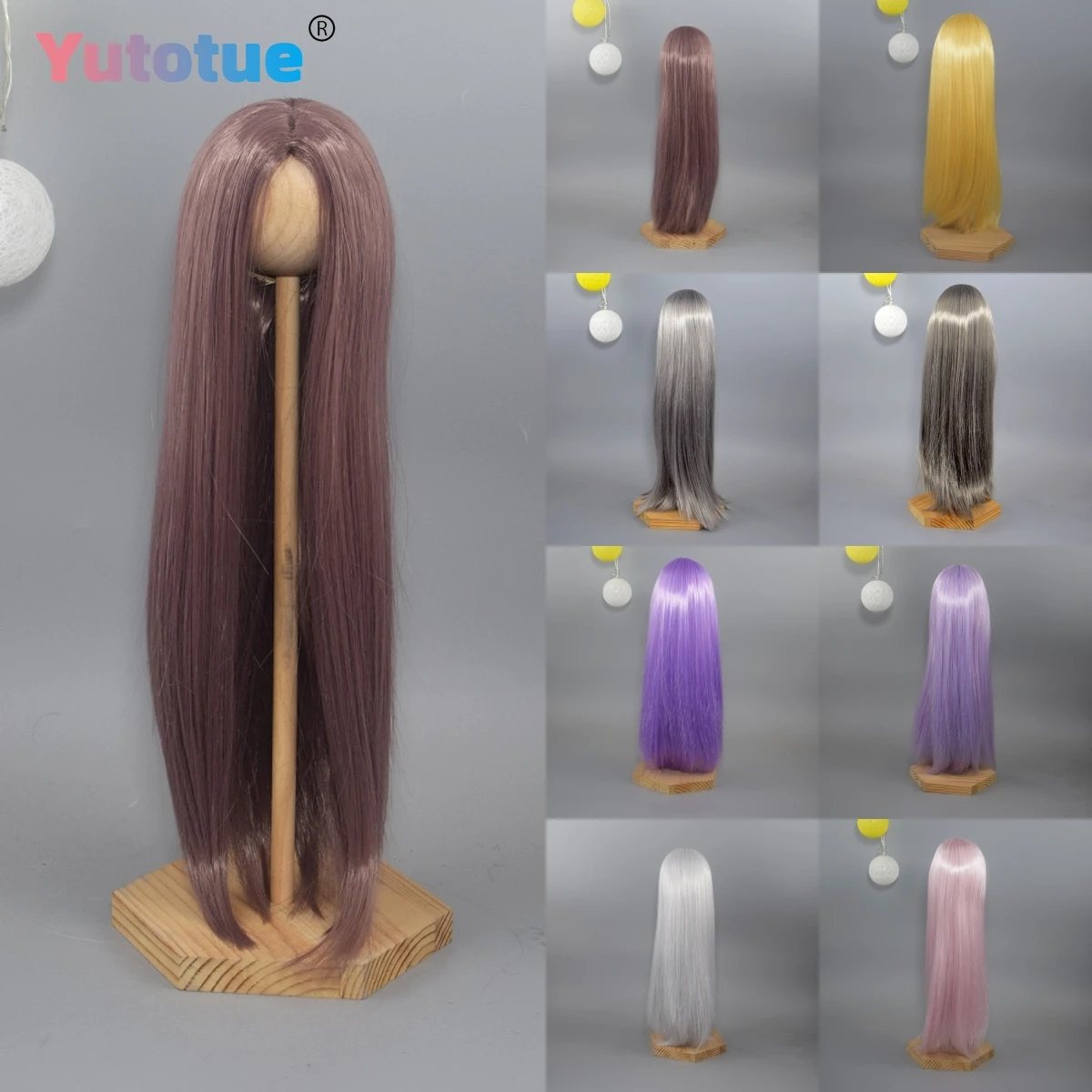 Yutotue Dolls Wigs Long Straight Hair for 1/3 1/4 1/6 1/8 BJD Doll Fashion Doll Replacement DIY
Yutotue Dolls Wigs Long Straight Hair for 1/3 1/4 1/6 1/8 BJD Doll Fashion Doll Replacement DIY