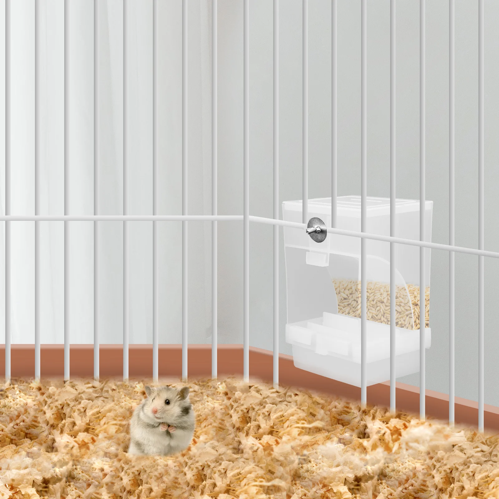 2 pcs Automatic Feeder Bird Hanger Parrot Pet Hanging Feeder Durable PP ABS Material Removable Portable Suitable for Birds
2 pcs Automatic Feeder Bird Hanger Parrot Pet Hanging Feeder Durable PP ABS Material Removable Portable Suitable for Birds