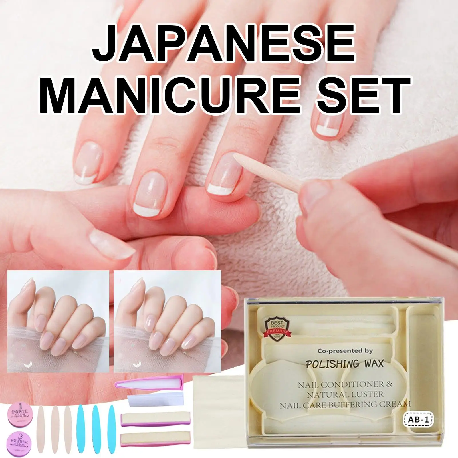Manicure Set Powder Nail Kit Strengthener Professional Versatile Polishing Wax Tools for Travel Girls Women Home Beauty Adults
Manicure Set Powder Nail Kit Strengthener Professional Versatile Polishing Wax Tools for Travel Girls Women Home Beauty Adults