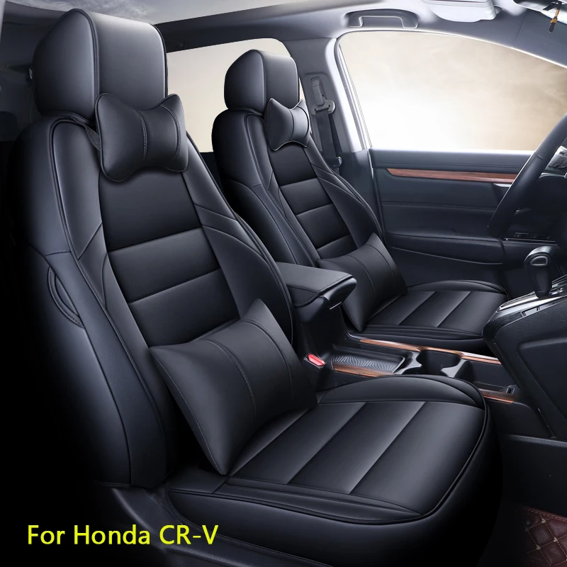 Чехлы на сиденья автомобиля под заказ для Honda CRV 2017-2023, водонепроницаемые чехлы из искусственной кожи с внутренней защитой, автозапчасти
Чехлы на сиденья автомобиля под заказ для Honda CRV 2017-2023, водонепроницаемые чехлы из искусственной кожи с внутренней защитой, автозапчасти