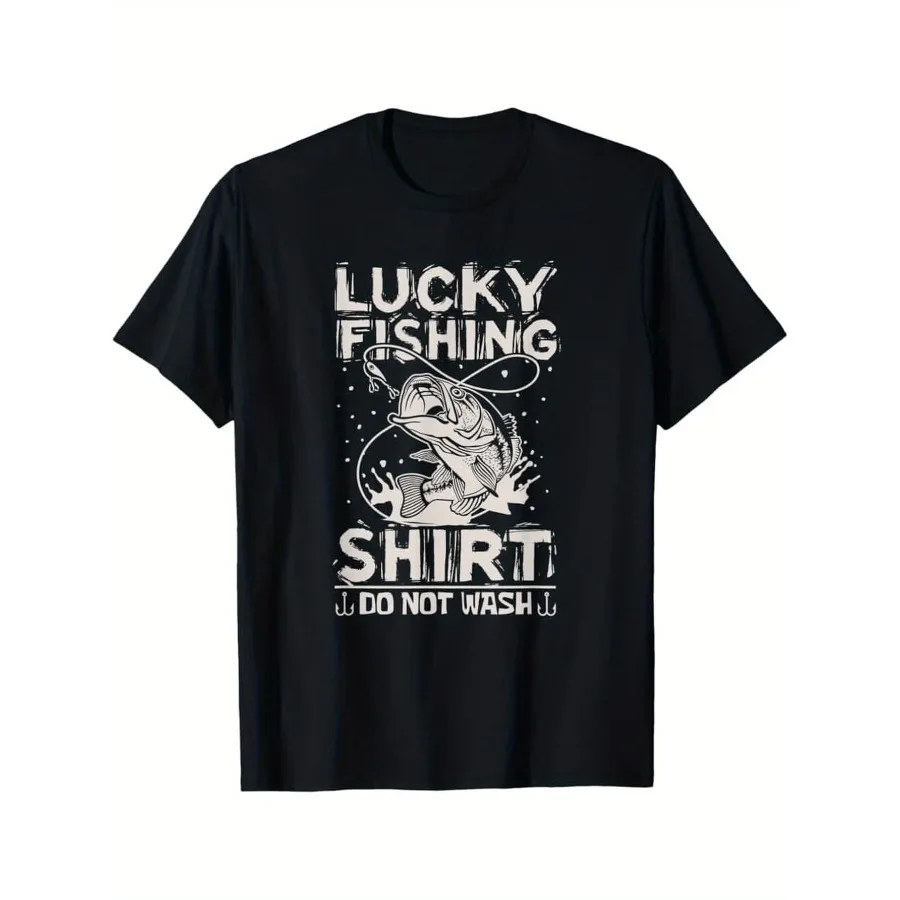 【New Arrival】Lucky Fishing Shirt Black T-Shirt Funny "Do Not Wash" Bass Fisherman Casual Streetwear Tee
【New Arrival】Lucky Fishing Shirt Black T-Shirt Funny "Do Not Wash" Bass Fisherman Casual Streetwear Tee