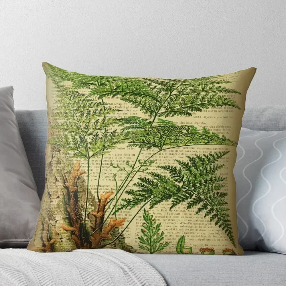 Botanical print, on old book page - Fern Throw Pillow pillow cover luxury Cushion Cover Set Sofa Cushion Cover pillow
Botanical print, on old book page - Fern Throw Pillow pillow cover luxury Cushion Cover Set Sofa Cushion Cover pillow
