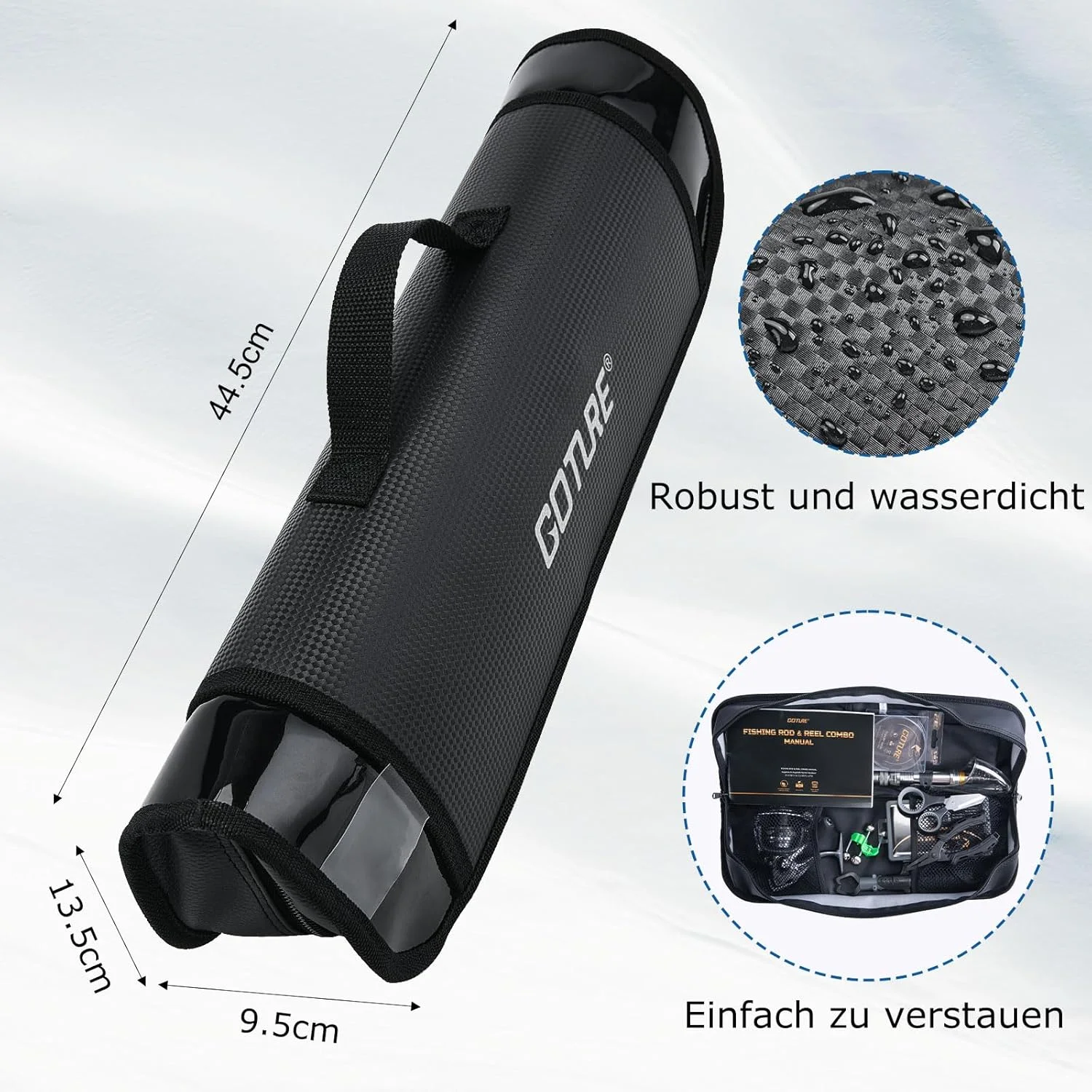 Goture Sea Full Fishing Kit - Complete Rod Reel Combo + 66Pcs Lures Hooks, PE Line Carry Bag for Sea Angling Tuna,Salmon,Bass
Goture Sea Full Fishing Kit - Complete Rod Reel Combo + 66Pcs Lures Hooks, PE Line Carry Bag for Sea Angling Tuna,Salmon,Bass