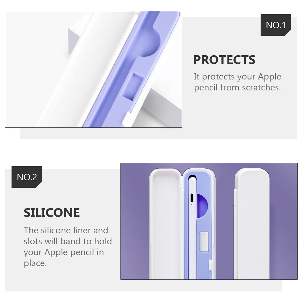 1pc Capacitive Pencil Box Violet Scratch Resistant Storage Case For Pencil 1St 2Nd Gen Silicone Lined Compact Design
1pc Capacitive Pencil Box Violet Scratch Resistant Storage Case For Pencil 1St 2Nd Gen Silicone Lined Compact Design