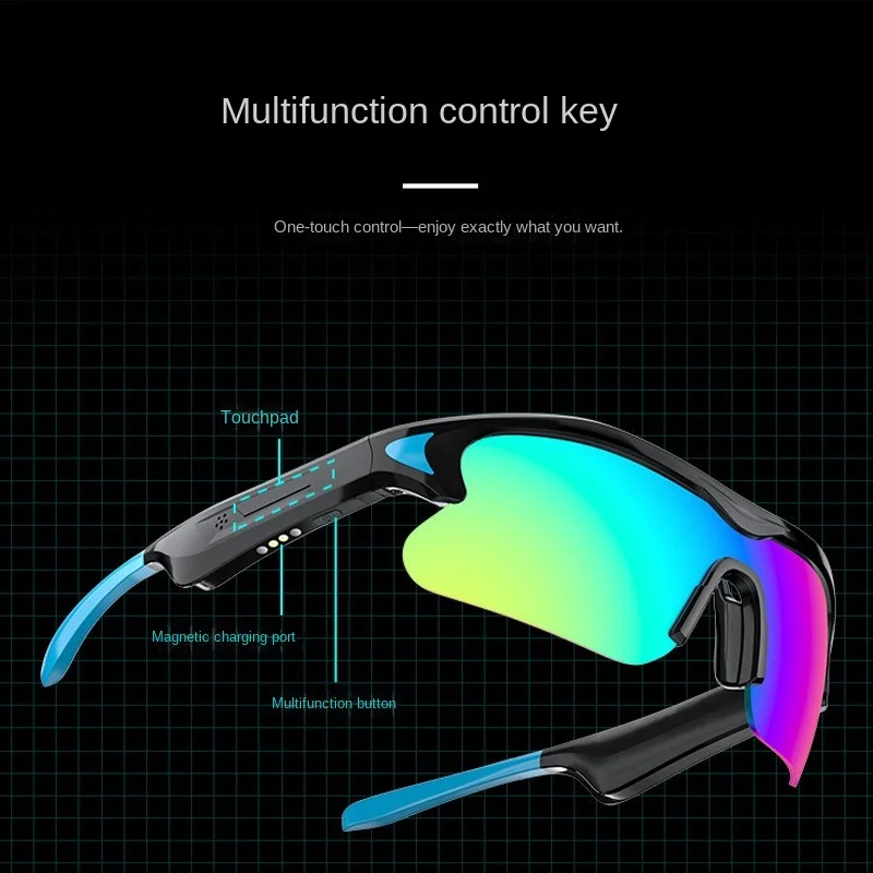 Super Cool Smart Bluetooth Glasses Headphones Wireless Multifunctional Sunglasses Can Drive Talk Music Ride Polarized Light New
Super Cool Smart Bluetooth Glasses Headphones Wireless Multifunctional Sunglasses Can Drive Talk Music Ride Polarized Light New