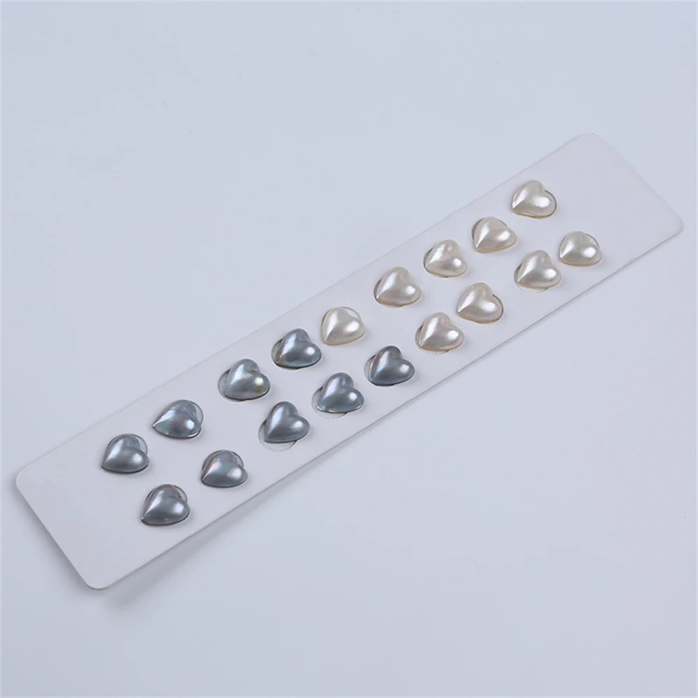 AAAA High Quality Natural Sea Shell Beads Modern Style White and Grey Color Heart-Shaped Loose Mabe Pearl For Sale
AAAA High Quality Natural Sea Shell Beads Modern Style White and Grey Color Heart-Shaped Loose Mabe Pearl For Sale