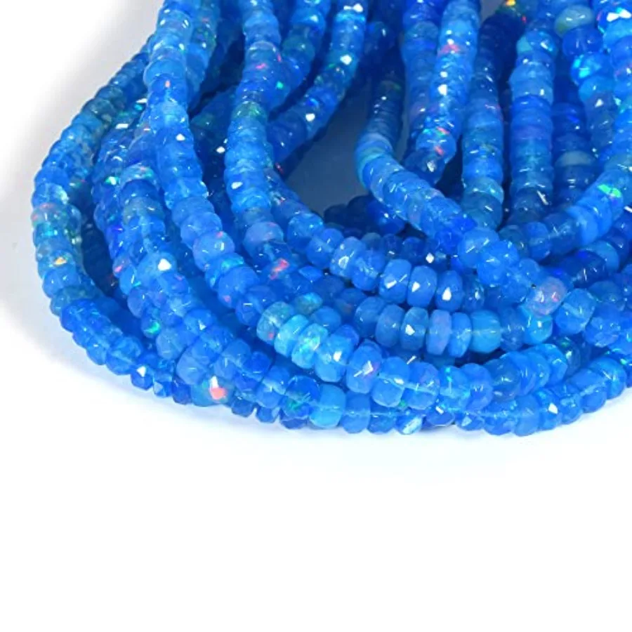 4 to 5 mm Smooth Surface Opal Beads Faceted Rondelle Loose Beads Energy Stone for Jewelry Making 1 Strand Approx 8 Inch Ethiopi
4 to 5 mm Smooth Surface Opal Beads Faceted Rondelle Loose Beads Energy Stone for Jewelry Making 1 Strand Approx 8 Inch Ethiopi