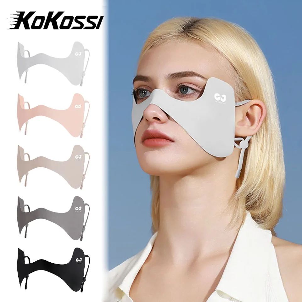 KoKossi 1PCS Summer Sunscreen Breathable Ice Silk Mask Elastic UV Protection Eye Patches Eye Protection Mask Outdoor Sports
KoKossi 1PCS Summer Sunscreen Breathable Ice Silk Mask Elastic UV Protection Eye Patches Eye Protection Mask Outdoor Sports